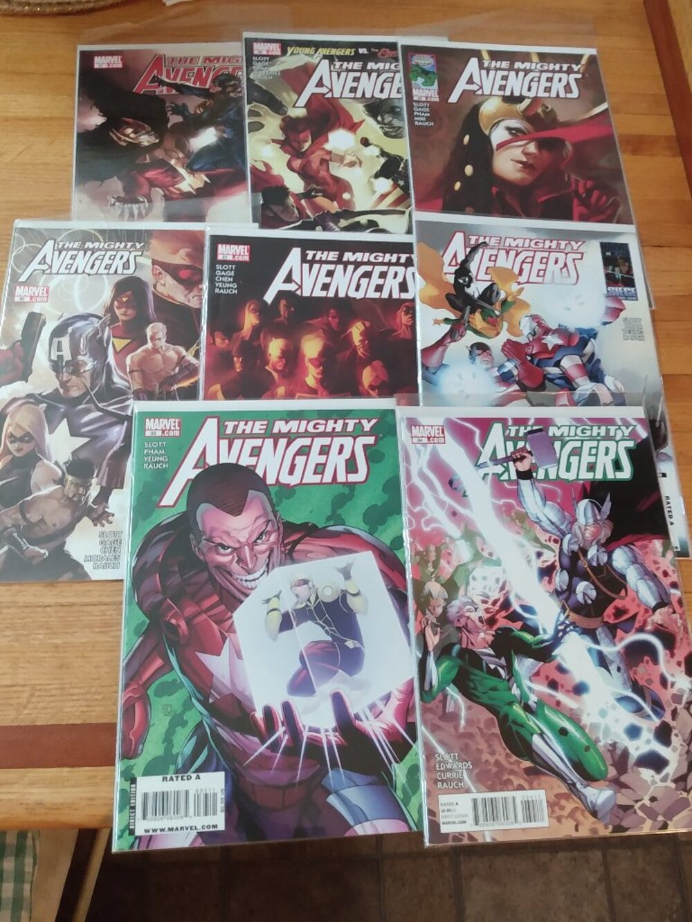The Mighty Avengers (8 Issues)  # 27-34 Marvel Comics 2009/2010